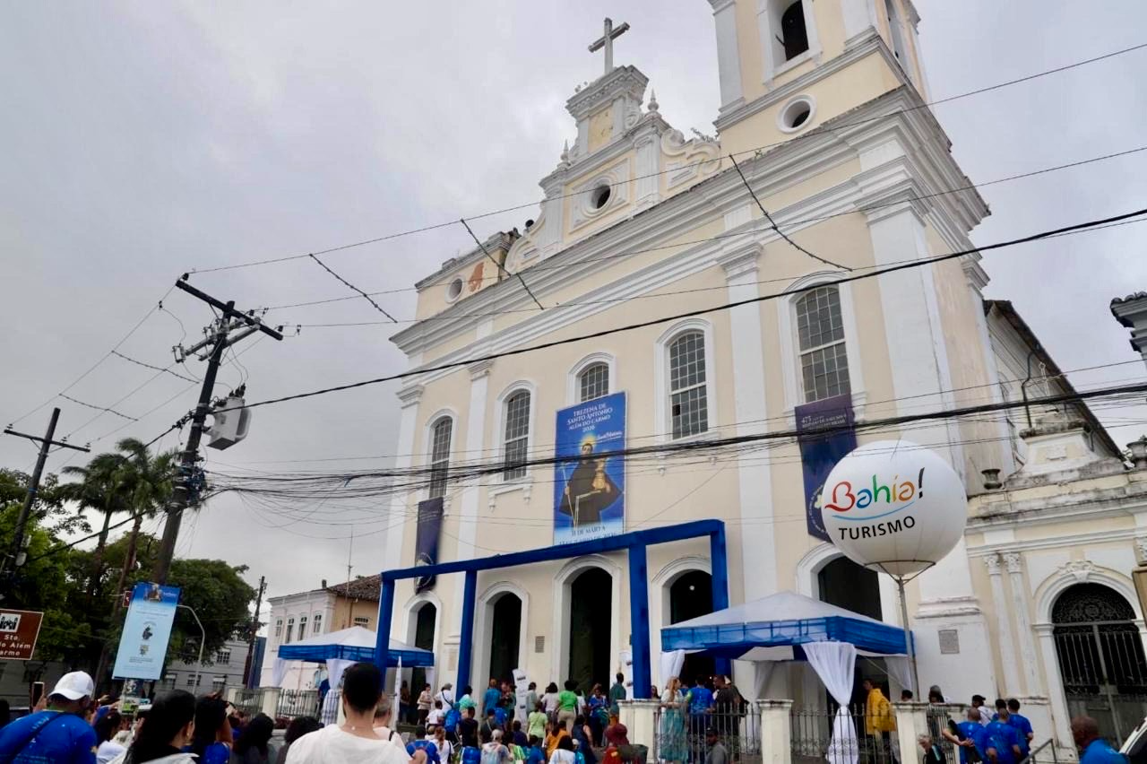 Com apoio da Setur-BA, Salvador ganha novo roteiro do turismo religioso em devoção a Santo Antônio