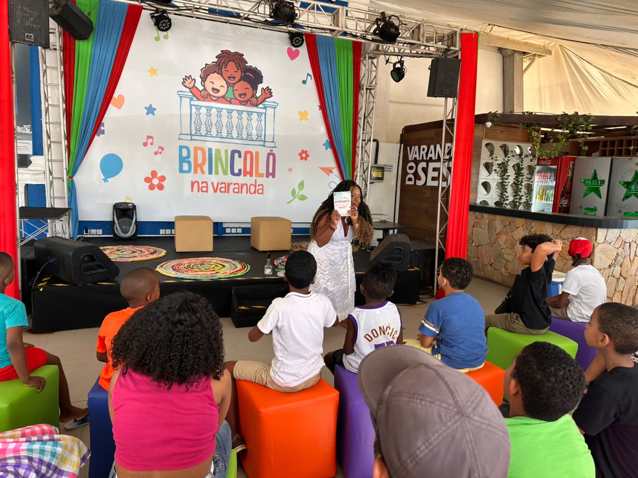 Projeto Brincalá na Varanda divulga programação até setembro  Com teatro, circo, música e literatura para a infância