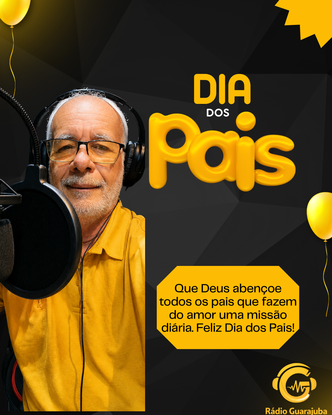 Feliz dia dos pais