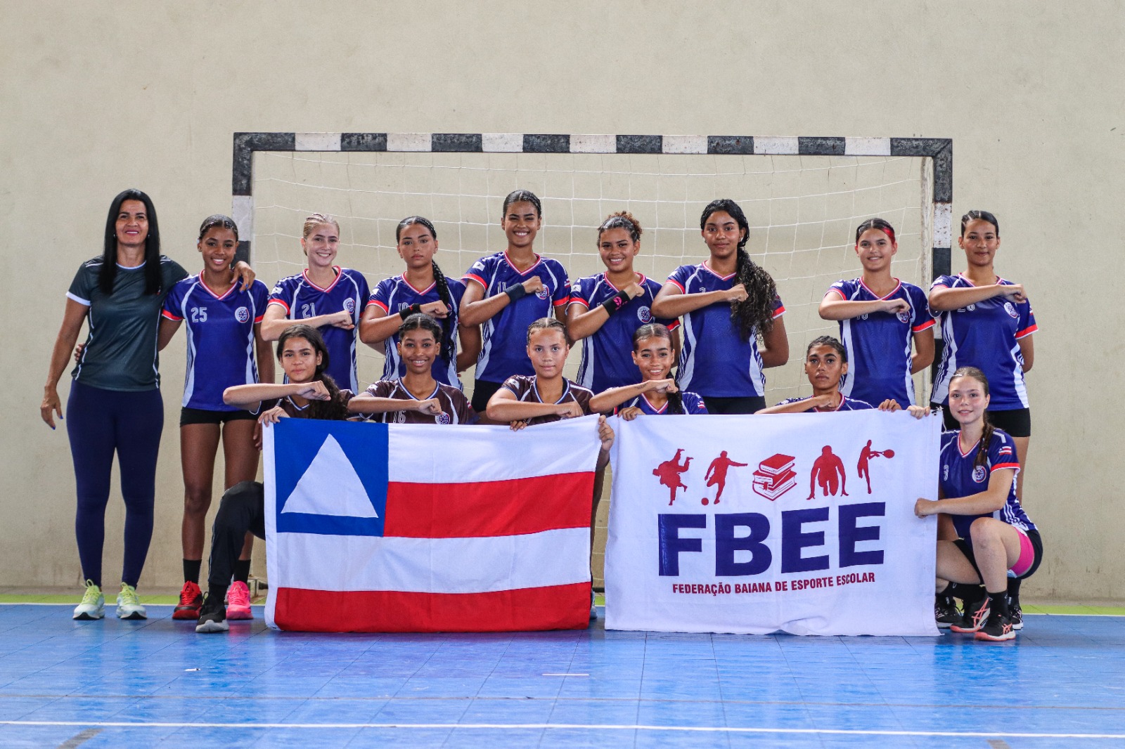 Colégio estadual de Juazeiro conquista medalha de bronze nos Jogos Escolares Brasileiros de Handebol