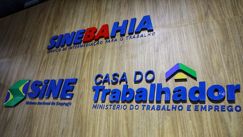 SineBahia oferece vagas para Salvador,RMS e interior do estado nesta quarta(25)