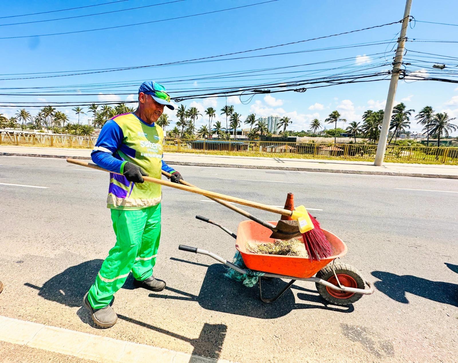 Limpurb monta operação especial de limpeza para a Maratona Salvador 2026