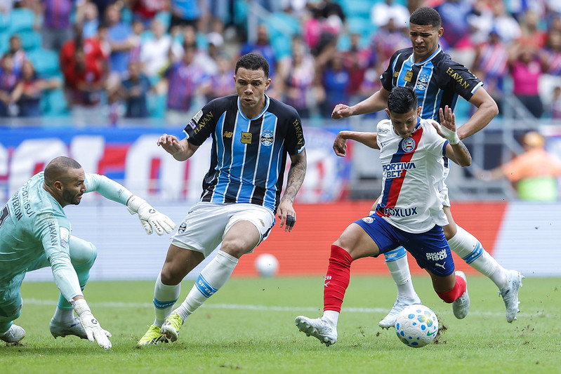 Bahia empata com o Grêmio na Arena Fonte Nova