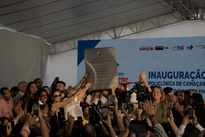 Juranildes Araújo participa da inauguração da Policlínica Regional de Camaçari