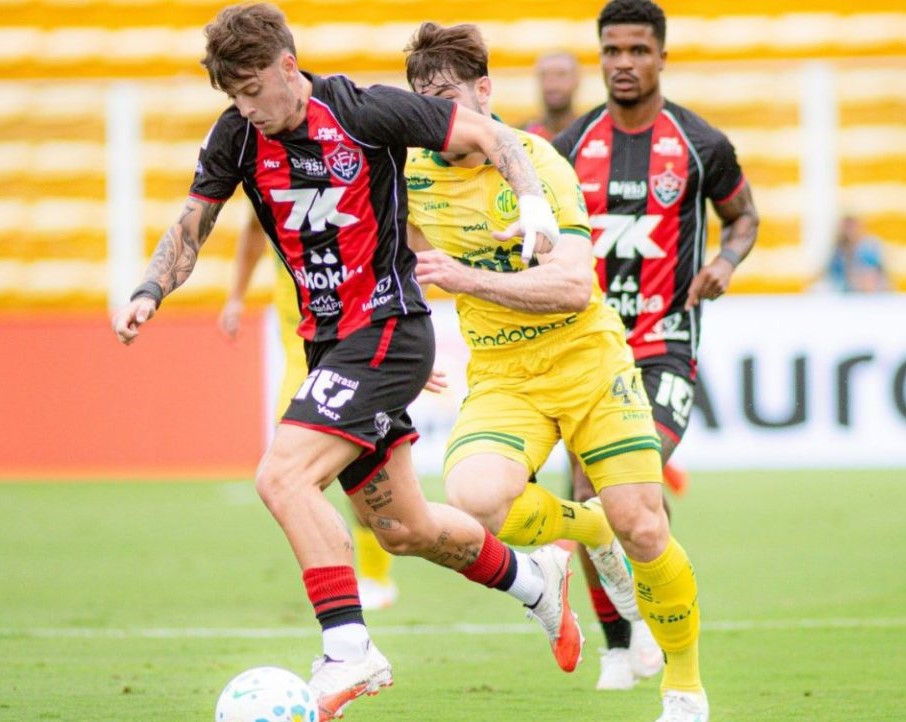 Vitória  empata com o Mirassol  e segue sem vencer fora de casa no Brasileirão