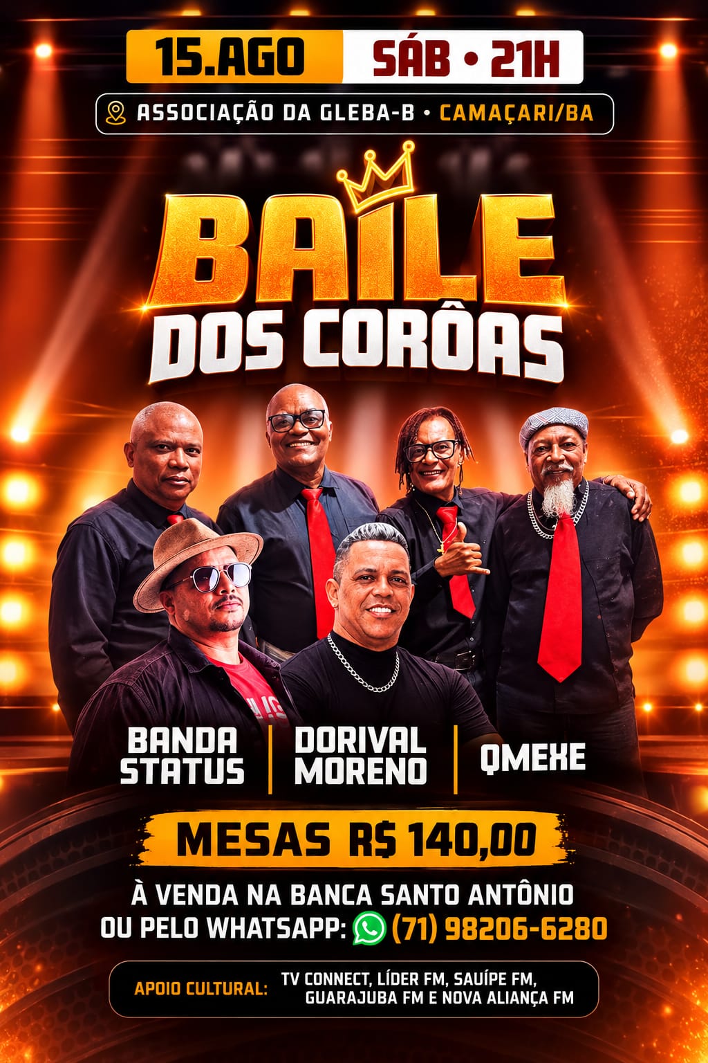 Baile dos Coroas: A Noite Mais Dançante do Ano!