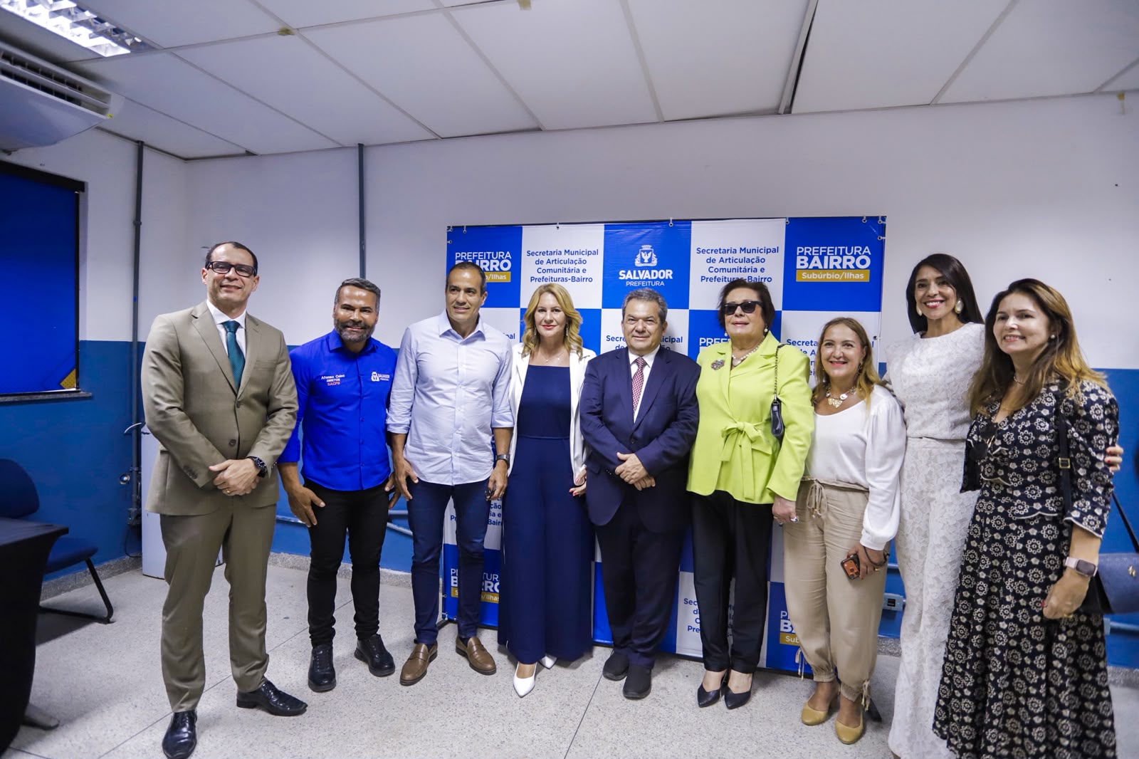 Prefeito Bruno Reis recebe ministro do STJ em visita à Prefeitura-Bairro do Subúrbio/Ilhas