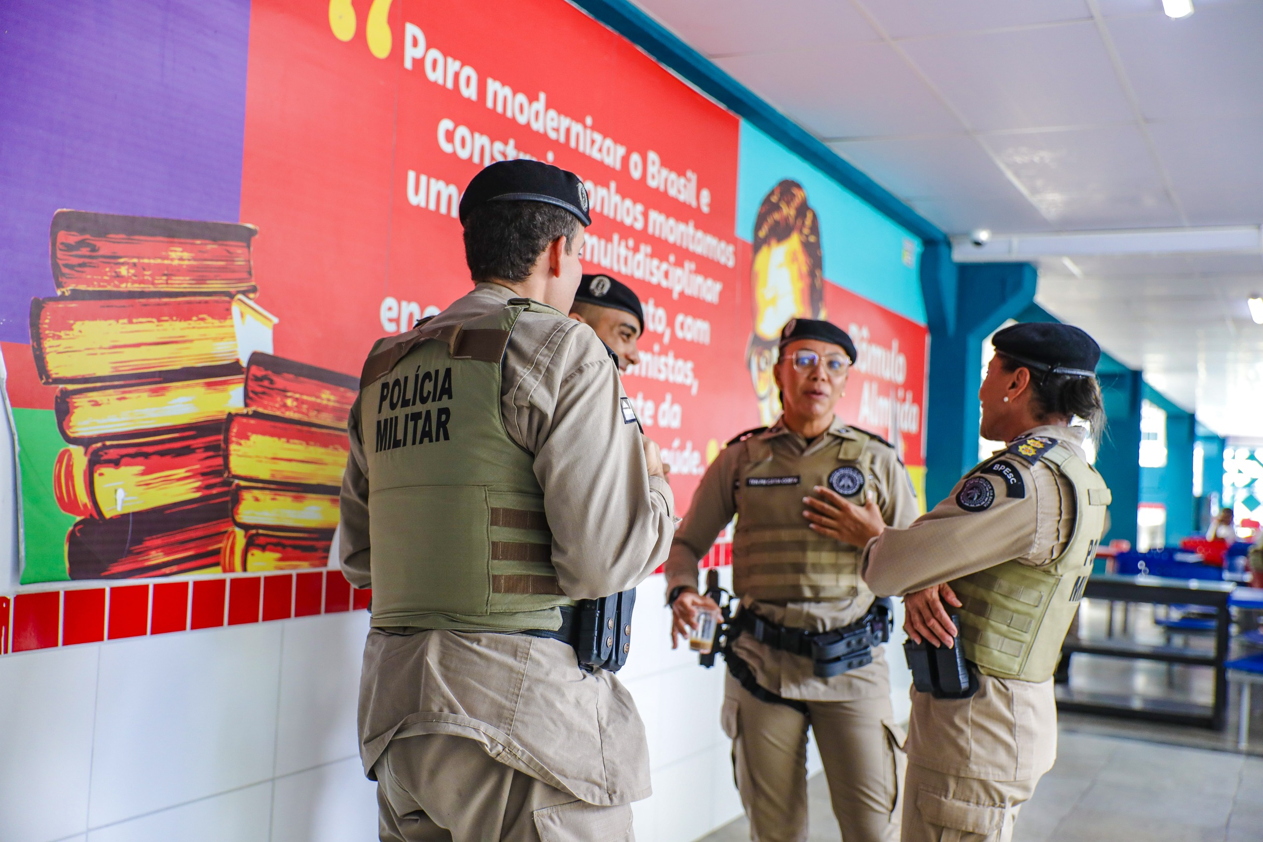 Operação Volta às Aulas reforça a segurança nas escolas estaduais