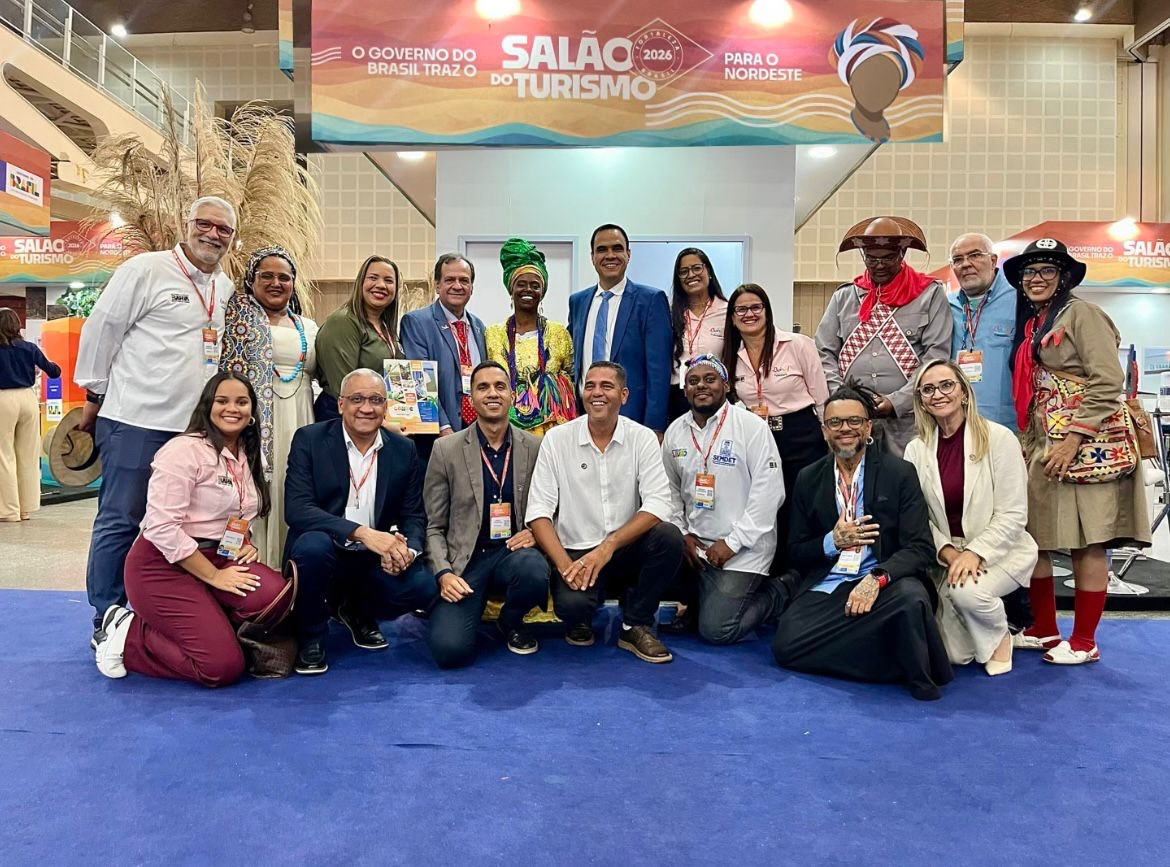 São João da Bahia e diversidade turística do estado são destaque no Salão do Turismo em Fortaleza