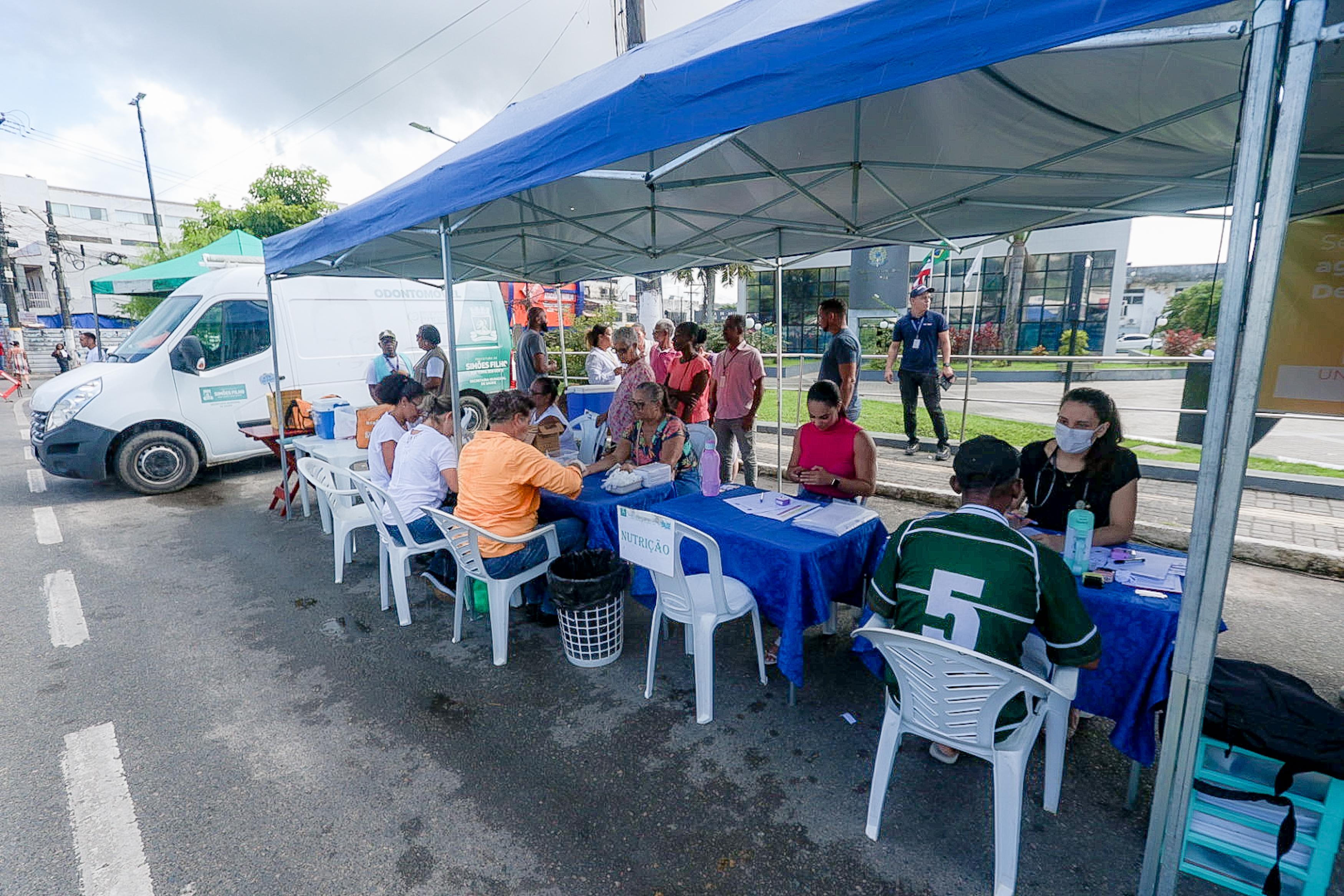 Ação do Maio Amarelo reúne serviços gratuitos e conscientização no trânsito em Simões Filho