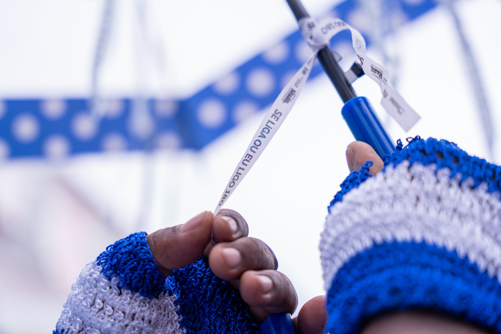 Campanha Laço Branco mobiliza Filhos de Gandhy no combate à violência contra a mulher