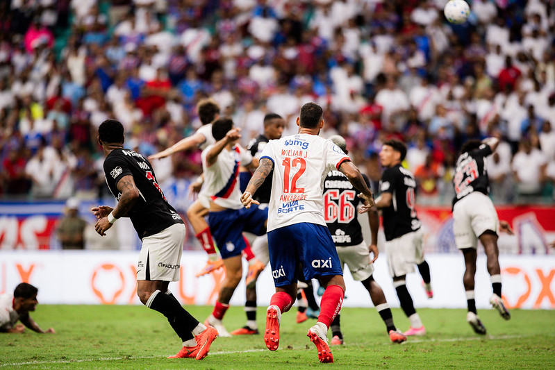 Bahia e Vasco ficam no empate na Fonte Nova pela 22ª rodada do Brasileirão