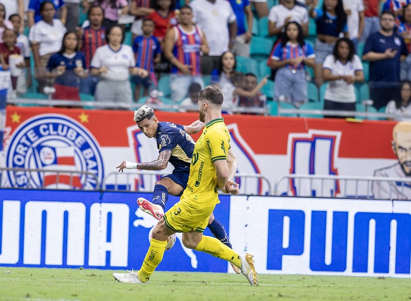 Bahia vence Mirassol na Arena Fonte Nova e volta ao G5 do Brasileirão