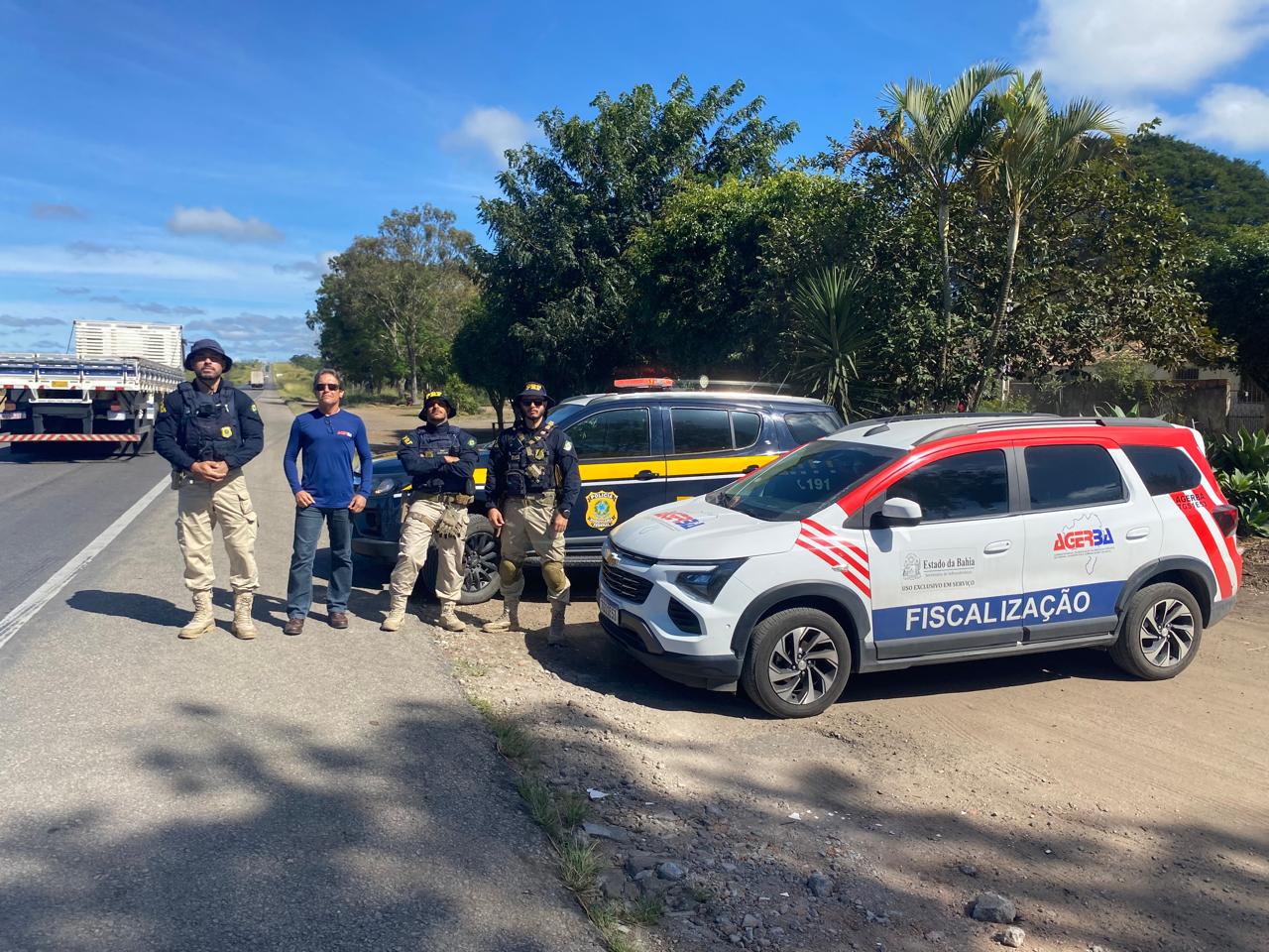 Agerba e PRF promovem ações da campanha Maio Amarelo na Bahia